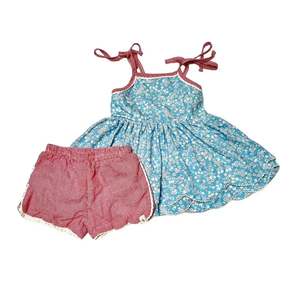 Love & Grow American Beauty Tunic Set Size 5